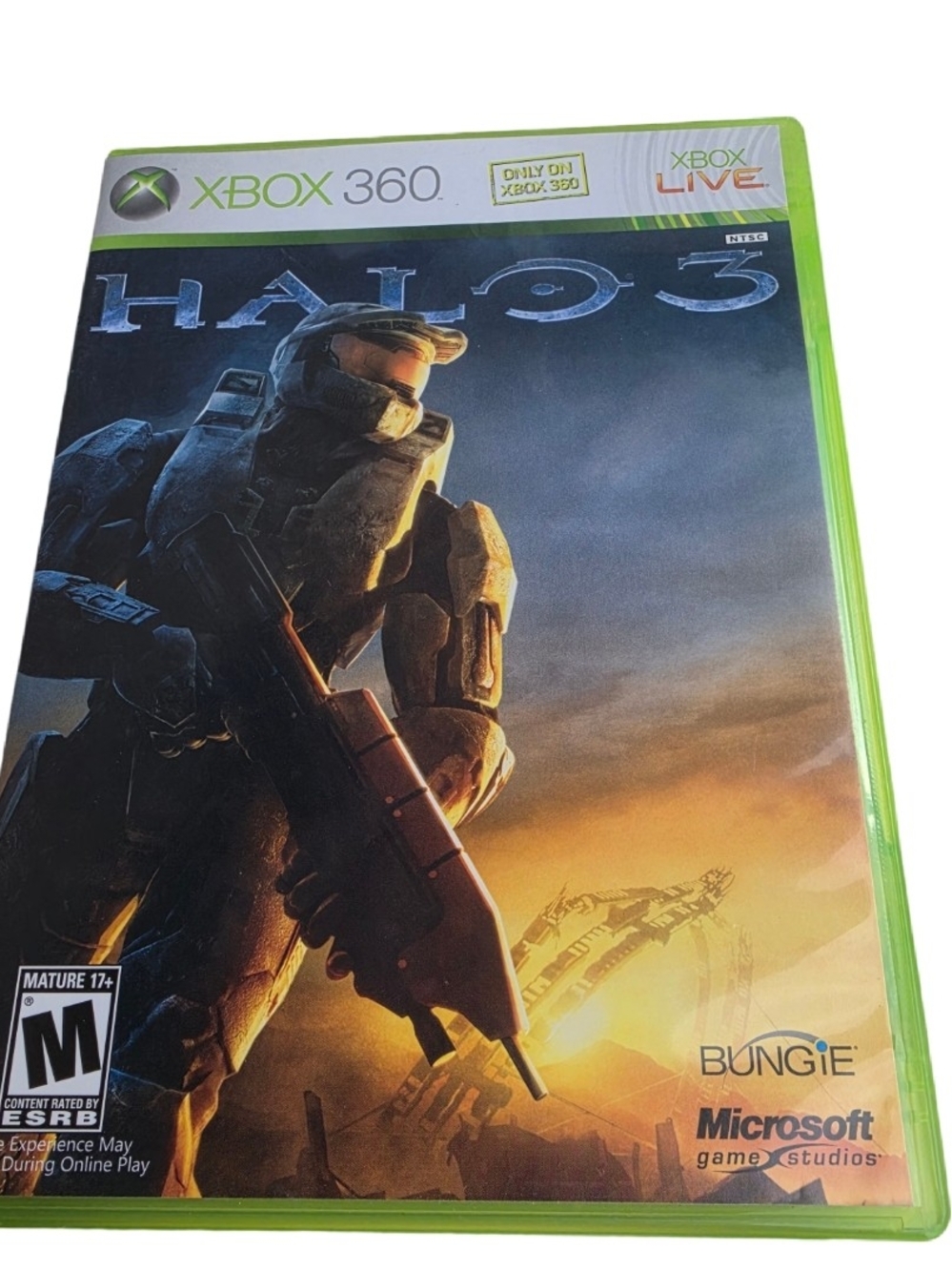 Microsoft Xbox 360 Halo 3 Game - Green Case